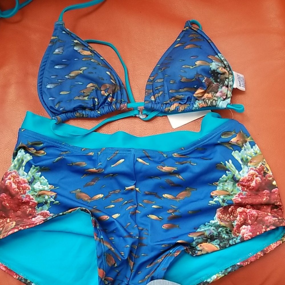 Boy short bikini